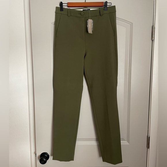 J.Crew Women’s Olive Green Dress Pants - Picture 2 of 5